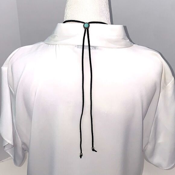 Boho Adjustable Rope Necklace Choker Hat Charm Tie - Picture 4 of 9